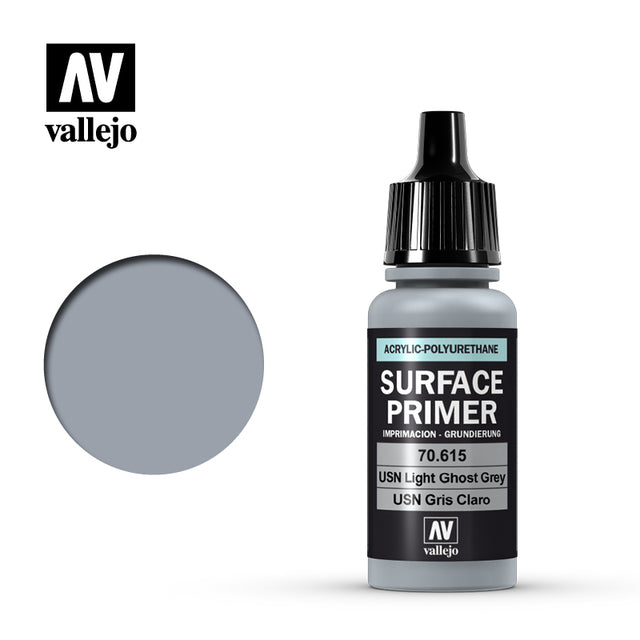 AV VALEJO 70.615 – 17 ml Surface Primer USN Light Ghost Grey