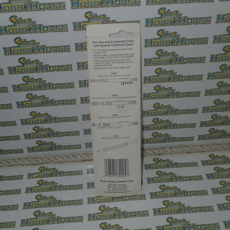 Excel #70005 - Pin Vise & 6 Asst. Drills w/Special Centrical Chuck