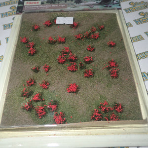 MP scenery HO scale Flowering Meadow Red