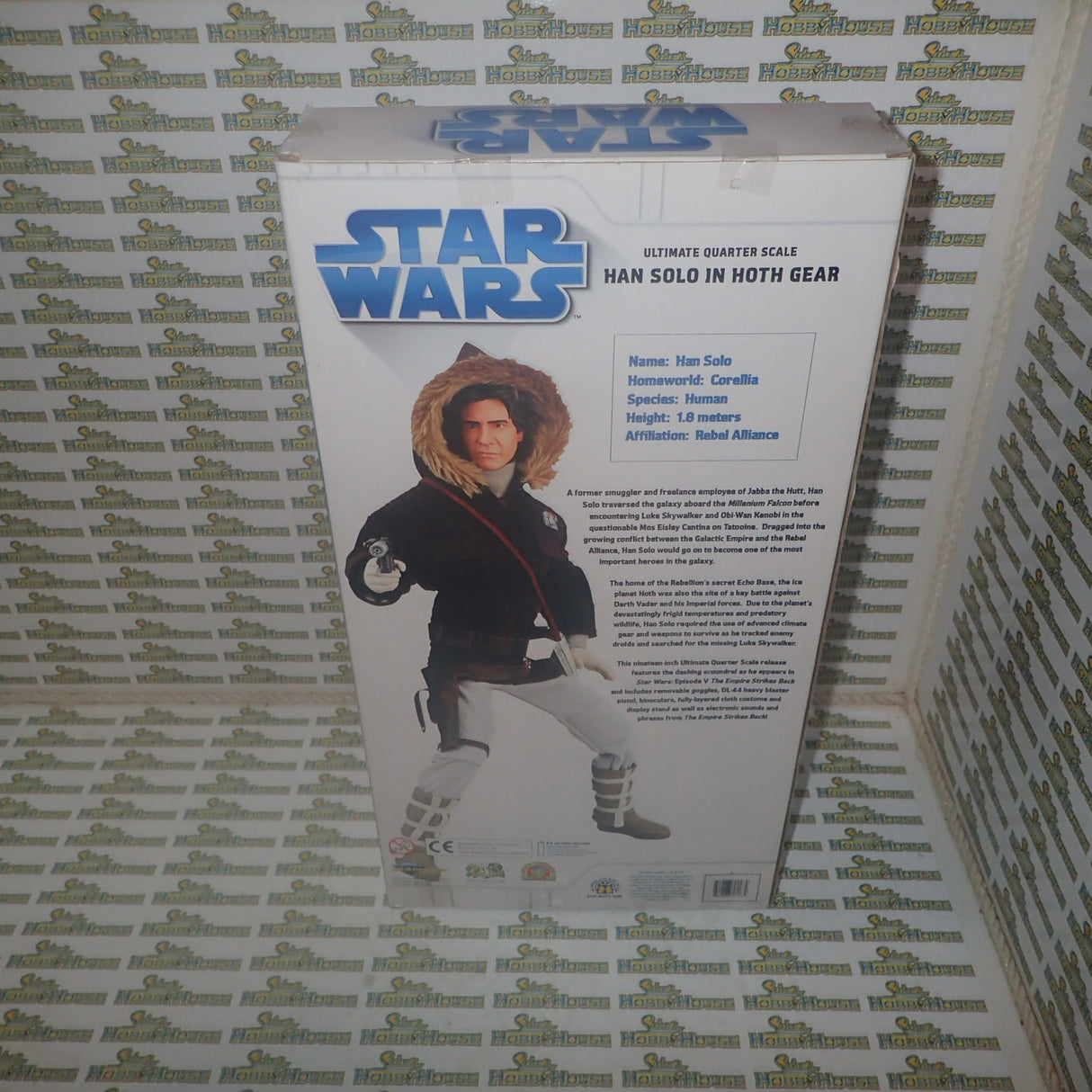 Diamond Select 70228 - Ultimate Quarter Scale - Star Wars Han Solo in Hoth Gear Replica Figure