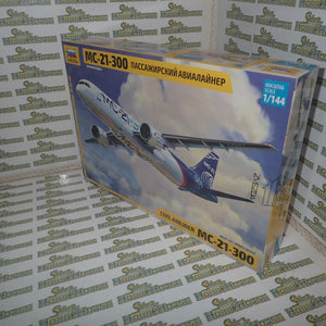 Zvezda ZV7033 - 1/144 Scale Irkut MC-21 Civilian Plane Plastic Model Kit