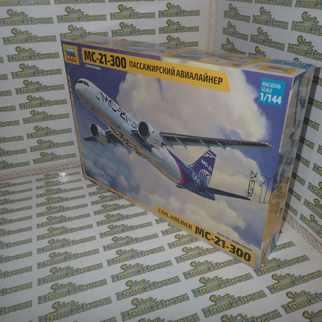 Zvezda ZV7033 - 1/144 Scale Irkut MC-21 Civilian Plane Plastic Model Kit
