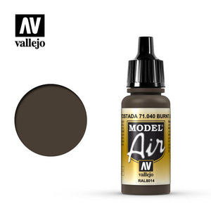 AV VALEJO 71.040 - Model Air 17ml Burnt Umber