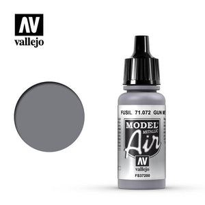 AV VALEJO 71.072 - Model Air 17ml Gunmetal (Metallic)