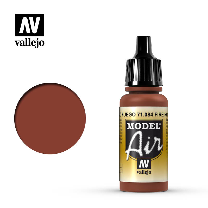 AV VALEJO 71.084 - Model Air 17ml Fire Red