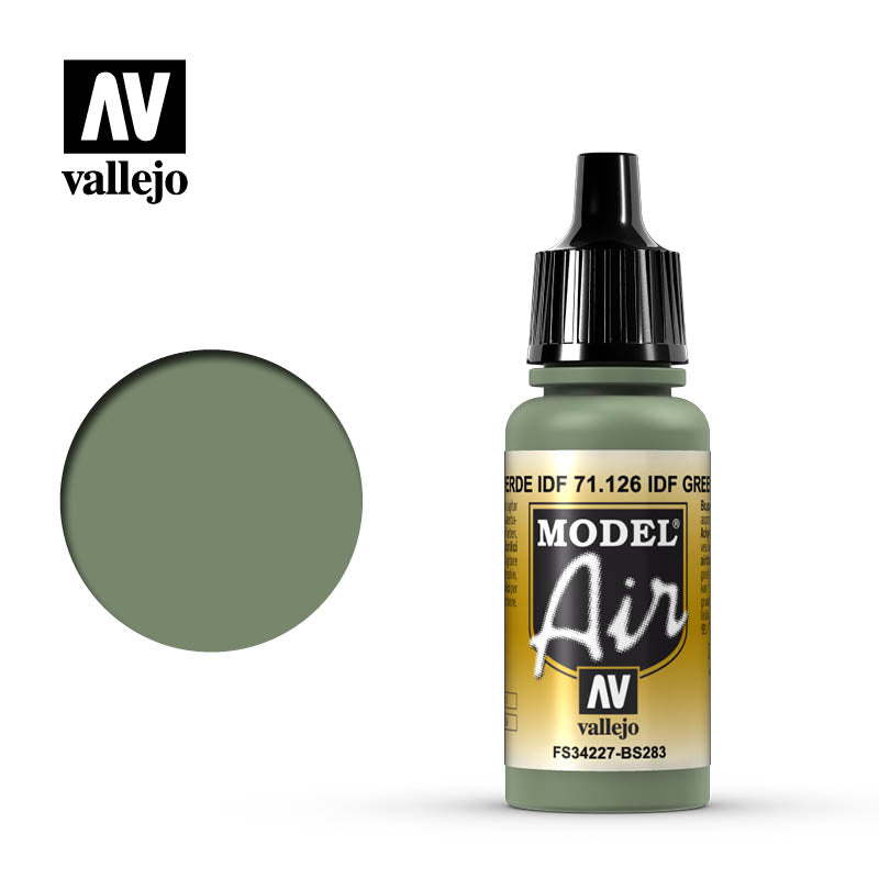 AV VALEJO 71.126 - Model Air 17ml IDF/IAF Green