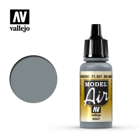 AV VALEJO 71.307 - Model Air 17ml BS Medium Sea Grey