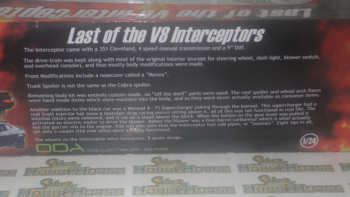 DDA 71665 - 1/24 Scale Last of The V8 Interceptors 1973 Ford Falcon XB Die-cast Model Replica