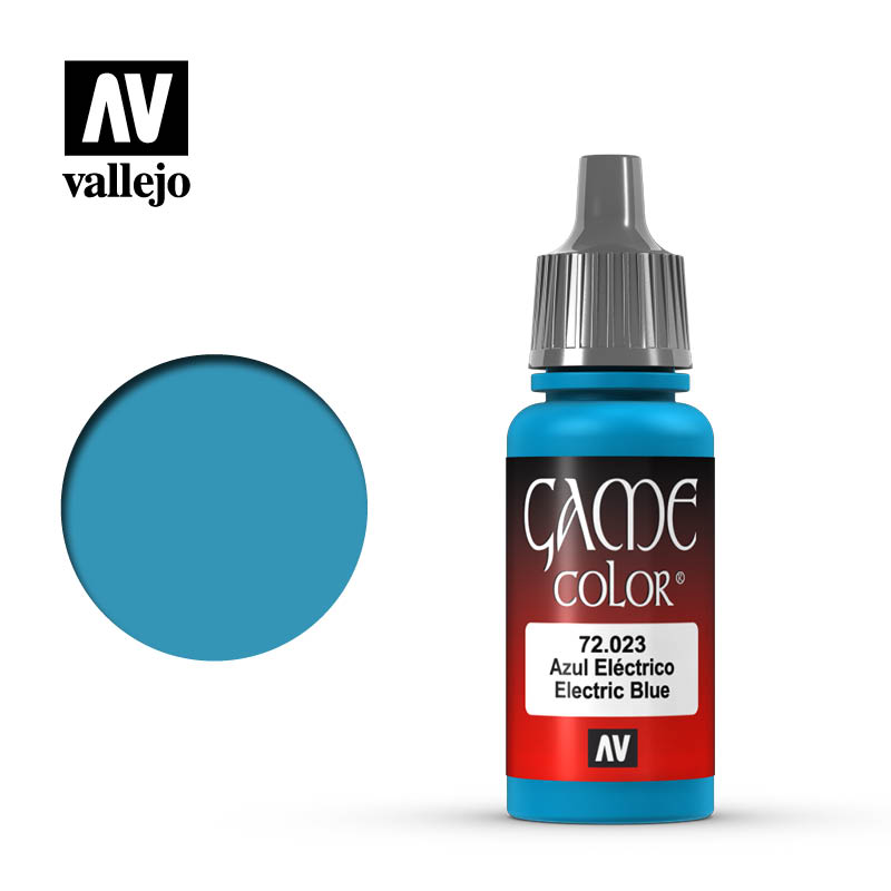 AV VALEJO 72.023 - 17ml Electric Blue Game Colour