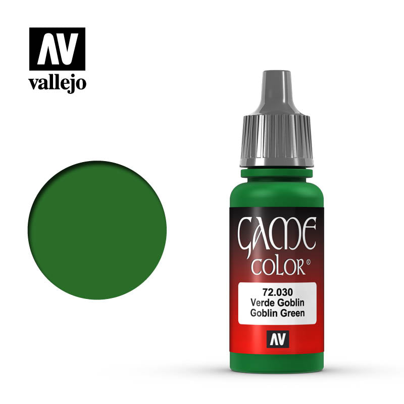 AV VALEJO 72.030 - 17ml Goblin Green Game Colour
