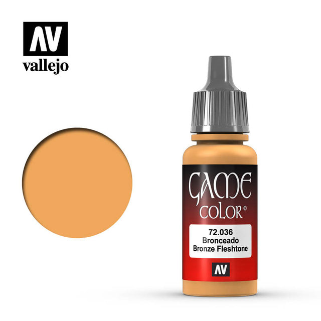 AV VALEJO 72.036 - 17ml Bronze Fleshtone Game Colour