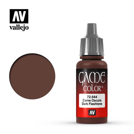 AV VALEJO 72.044 - 17ml Dark Fleshtone Game Colour