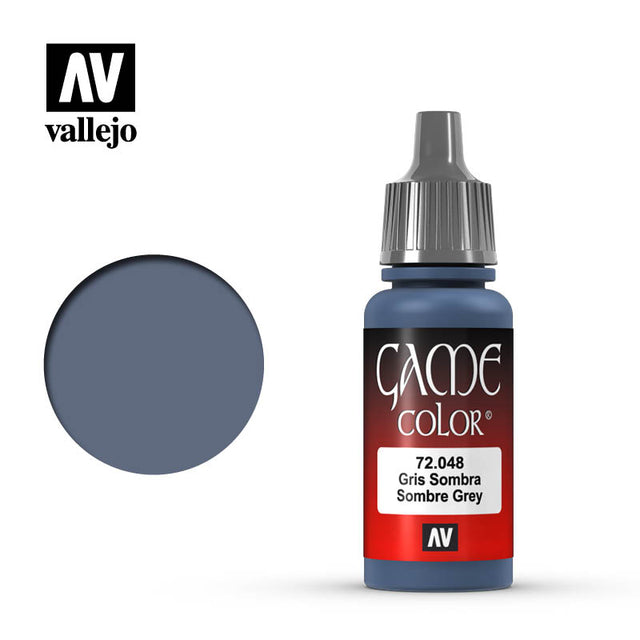 AV VALEJO 72.048 - 17ml Sombre Grey Game Colour