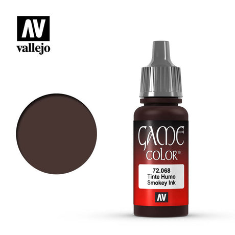 AV VALEJO 72.068 - 17ml Smokey Ink Game Colour