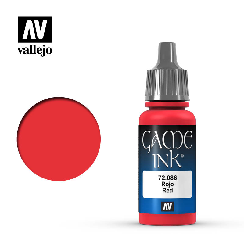 AV VALEJO 72.086 - 17ml Red Game Colour