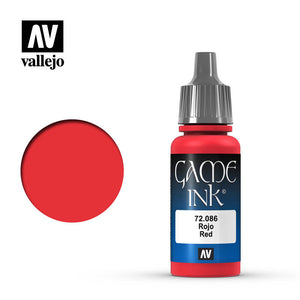 AV VALEJO 72.086 - 17ml Red Game Colour