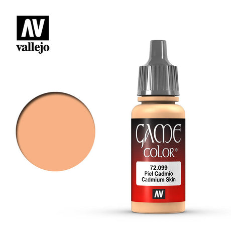 AV VALEJO 72.099 - 17ml Cadmium Skin Game Colour