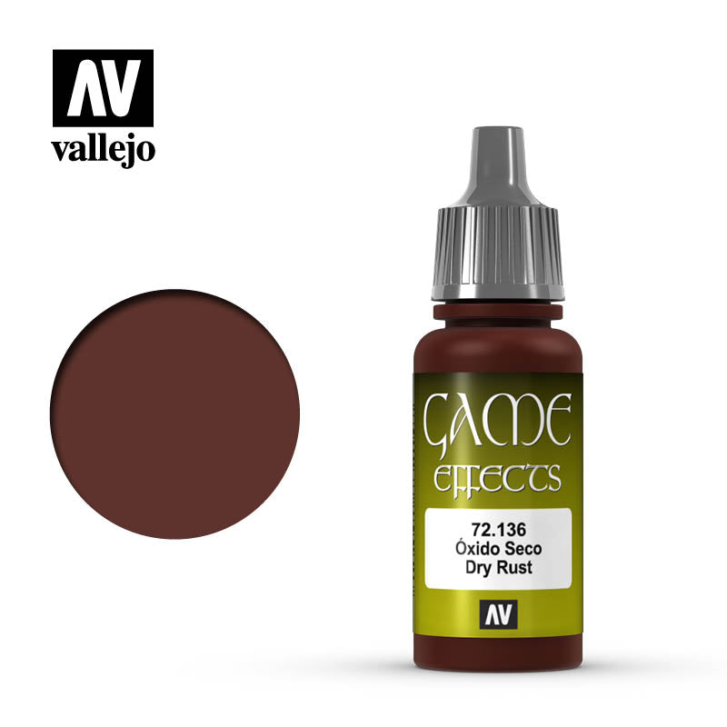 AV VALEJO 72.136- 17ml Dry Rust Game Colour