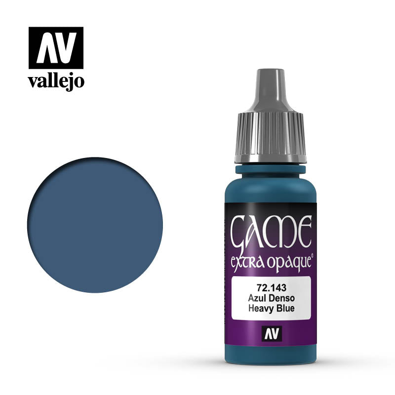 AV VALEJO 72.143 - 17ml Heavy Blue Game Colour