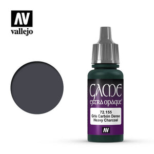 AV VALEJO 72.155 - 17ml Heavy Charcoal Game Colour