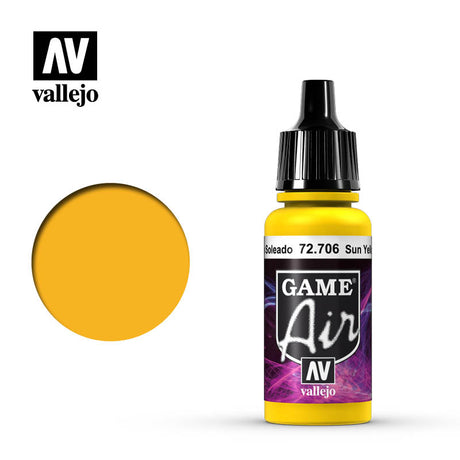 AV VALEJO 72.706 – 17 ml Game Air Sun Yellow