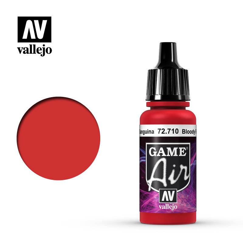 AV VALEJO 72.710 – 17 ml Game Air Bloody Red