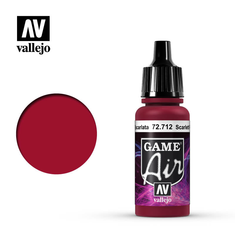 AV VALEJO 72.712 – 17 ml Game Air Scarlet Red