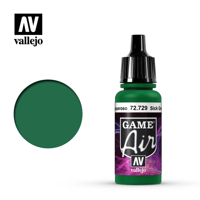 AV VALEJO 72.729 – 17 ml Game Air Sick Green