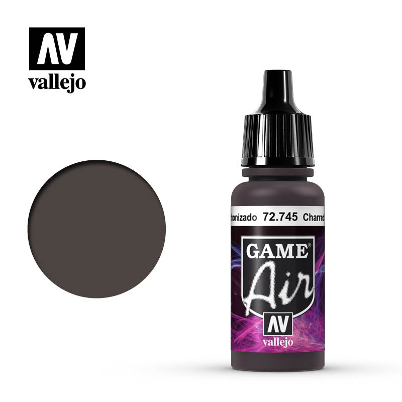 AV VALEJO 72.745 – 17 ml Game Air Charred Brown
