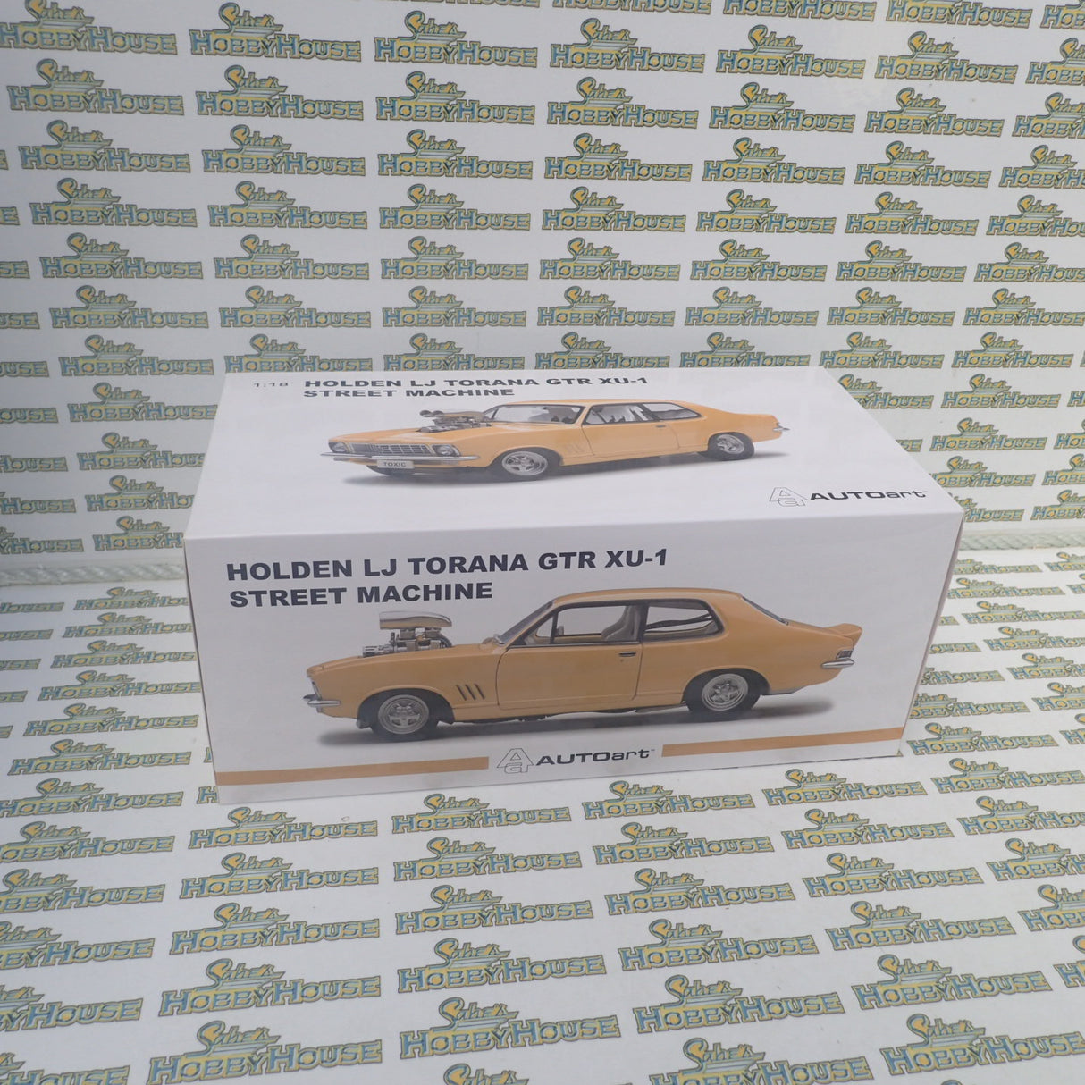 Autoart 72577 - 1/18 Scale - Holden LJ Torana GTR XU-1 Street Machine in Metallic Yellow Diecast Scale Model Replica