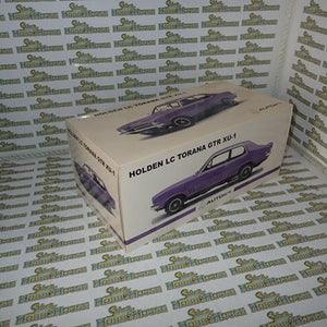BIANTE AUTOART 72586 1/18 HOLDEN LC TORANA GTR XU-1 IN PLUMDINGER PURPLE