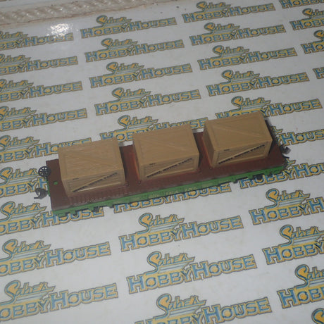 Mantua Classics 727002 - HO/00 Scale - 40' Flat with Crates Reading