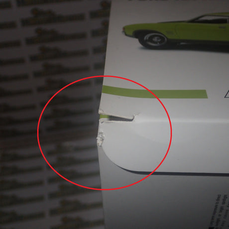 Biante AutoArt A72727 - 1/18 Scale Ford XA Falcon Coupe Superbird in Lime Glaze/Jewel Green Diecast Scale Model Replica