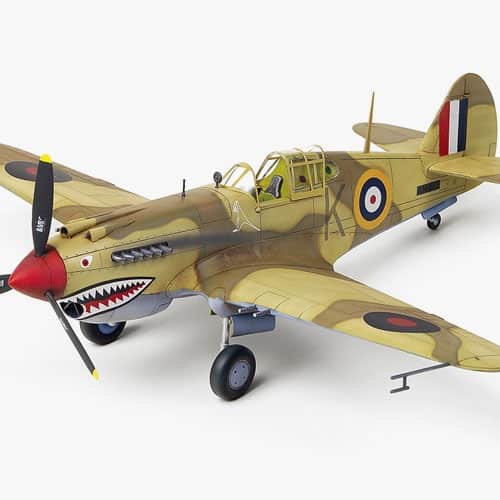 Academy - 1/48 Scale 12235 TOMAHAWK IIB "ACE OF AFRICAN FRONT" :LE INCLUDES AUST DECALS