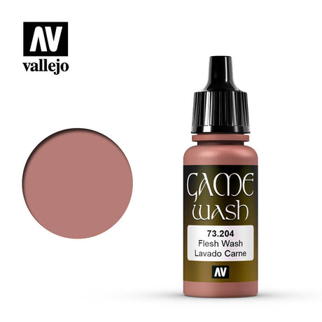 AV VALEJO 73.204 - 17ml Flesh Wash Game Colour
