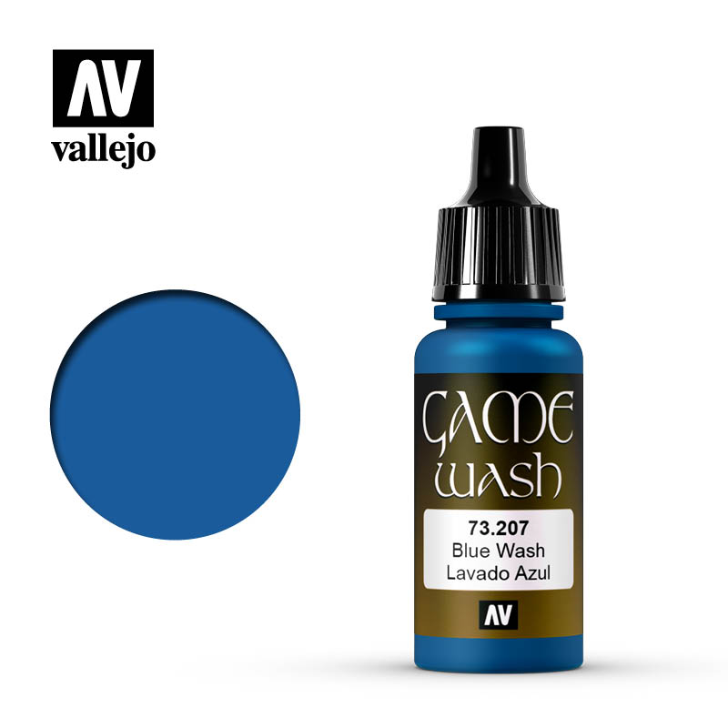 AV VALEJO 73.207 - 17ml Blue Wash Game Colour
