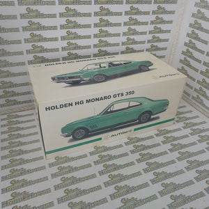 Biante 73403 - 1/18 scale Holden HG GTS 3550 Monaro Coupe in Lakeside Green