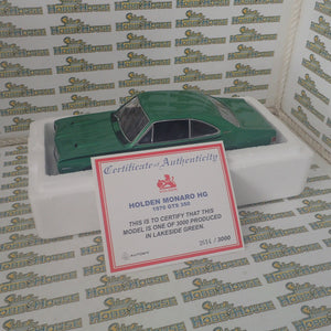 Biante 73403 - 1/18 scale Holden HG GTS 3550 Monaro Coupe in Lakeside Green