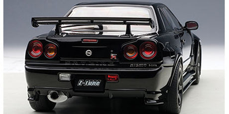 AutoArt 77355 - 1/18 Scale NISSAN NISMO R34 GT-R GTR Z-TUNE (BLACK) Diecast Car Model