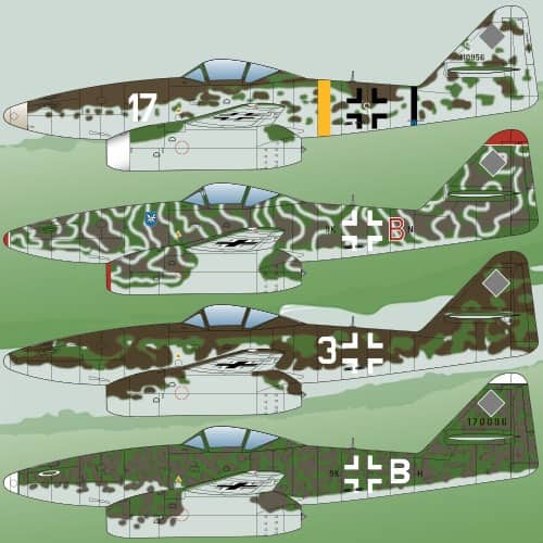Academy - 1/72 scale - 12542 Me262A-1/2 "Last Ace" LE:
