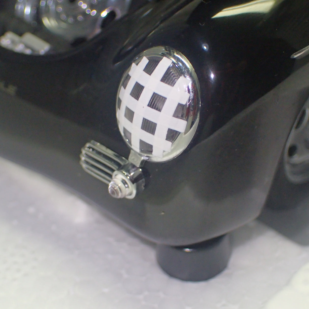 AutoArt 77866 - 1/18 Scale Porsche 356 Speedster Black Steve McQueen Version No. 71 Diecast Model Replica