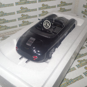 AutoArt 77866 - 1/18 Scale Porsche 356 Speedster Black Steve McQueen Version No. 71 Diecast Model Replica