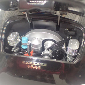 AutoArt 77866 - 1/18 Scale Porsche 356 Speedster Black Steve McQueen Version No. 71 Diecast Model Replica