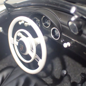 AutoArt 77866 - 1/18 Scale Porsche 356 Speedster Black Steve McQueen Version No. 71 Diecast Model Replica