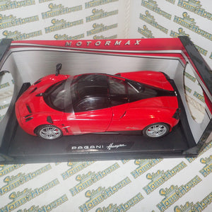 Motor Max 79160 - 1/18 Scale Pagani Huayra in Red & Black