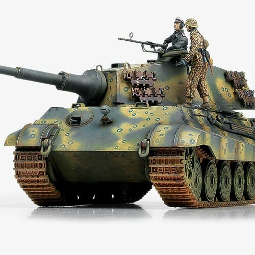 Academy - 1/35 Scale - German King Tiger "Last Production" Plastic Model Kit
