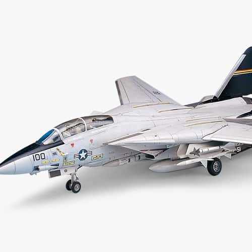 Academy - 1/72 Scale U.S. Navy Swing-Wing Fighter F-14A Plastic Model Kit