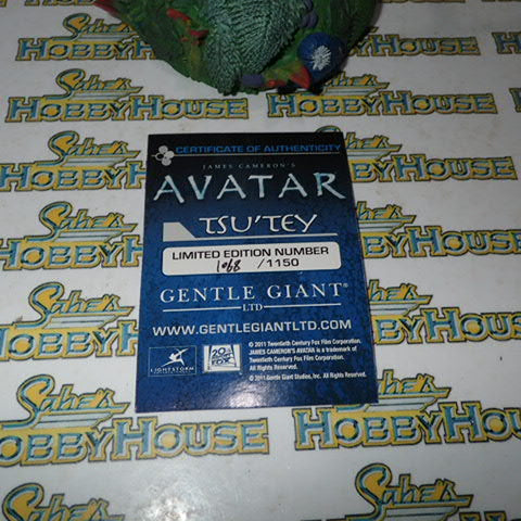 Gentle Giant 80043 - 1/6 AVATAR TSUTEY Mini Bust Statue Limited Edition w/Coa