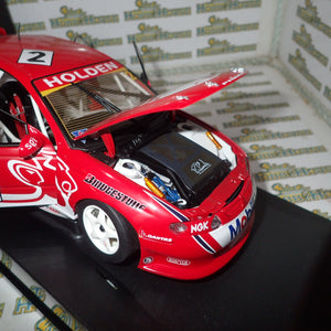 Biante 80061 – 1/18 model of the Mark Skaife year 2000 shell series championship winning HRT Commodore VT Diecast Scale Model Replica.
