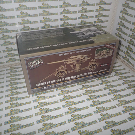 Forces of Valor 801008B - 1/32 Scale German 88mm Flak Gun El Alamein 1942 Scale Model Replica Set